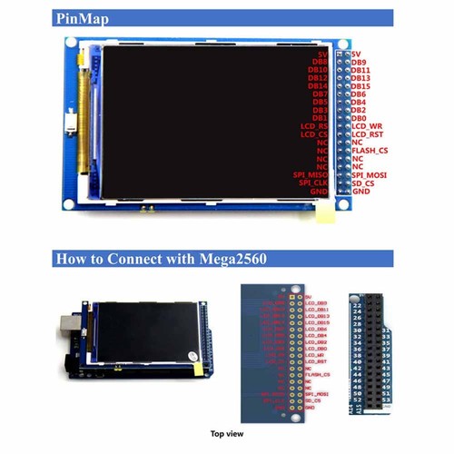 Display lcd tft - tft, pollici