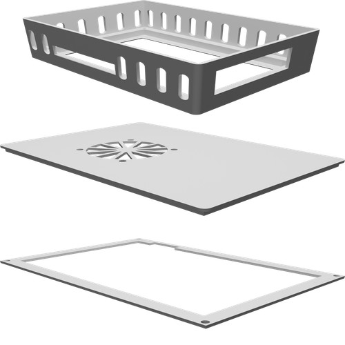 Custodia case per raspberry - case,
