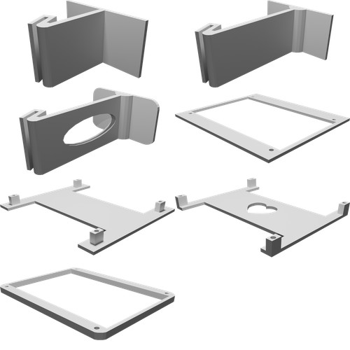 Supporto monitor touchscreen - monitor,