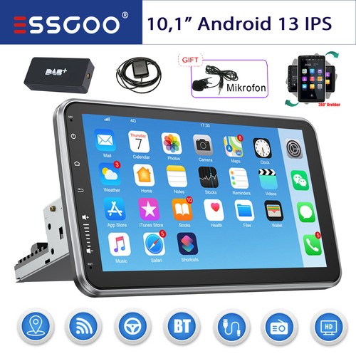 Autoradio dab android - 10,1", dab+