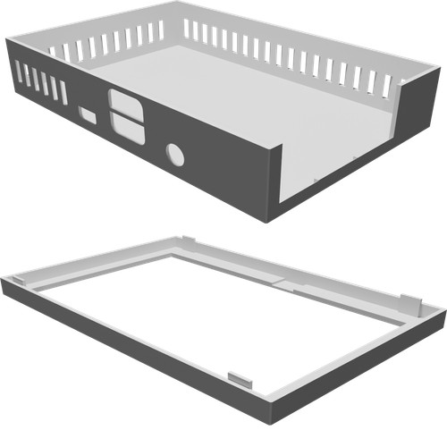 Custodia slim per raspberry - custodia,