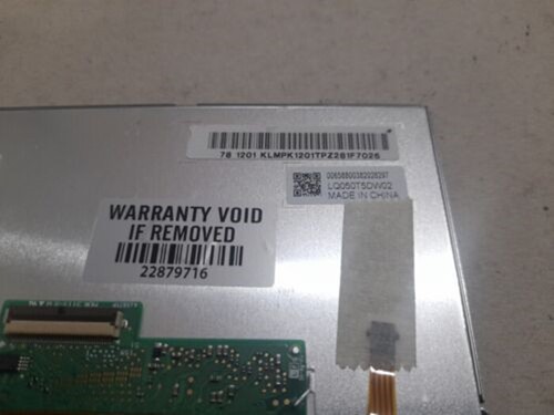 Lq050t5dw02 display autoradio - lq050t5dw02,
