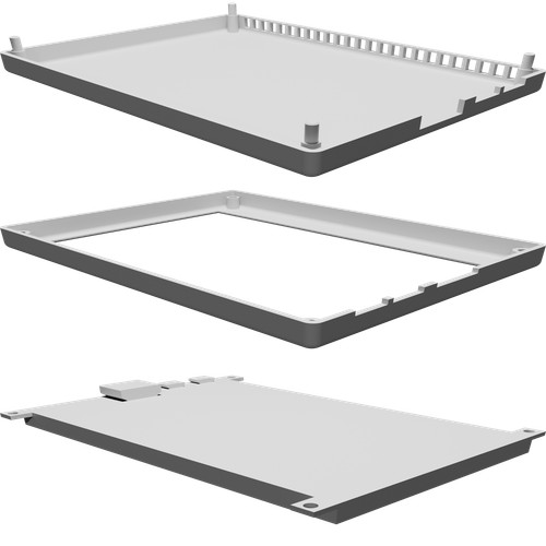 Custodia per display waveshare - custodia,